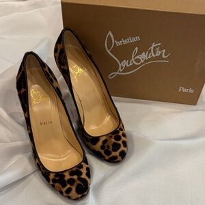 Christian Louboutin Leopard Print Heels
